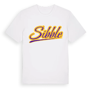 Sibble baseball t-shirt – ekologisk bomull t-shirt från Pinshirt