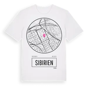 Sibirien t-shirt – ekologisk bomull t-shirt från Pinshirt