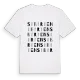 Sibirien ordlek t-shirt