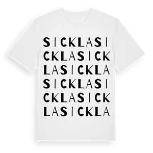 Sickla ordlek t-shirt – ekologisk bomull t-shirt från Pinshirt