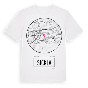 Sickla t-shirt – ekologisk bomull t-shirt från Pinshirt