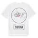 White t-shirt med Sigtuna t-shirt
