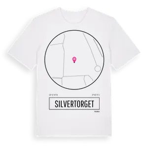 Silvertorget t-shirt – ekologisk bomull t-shirt från Pinshirt