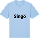 Blue Soul t-shirt med Singö fetstil t-shirt