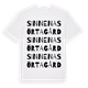 Sinnenas örtagård ordlek t-shirt