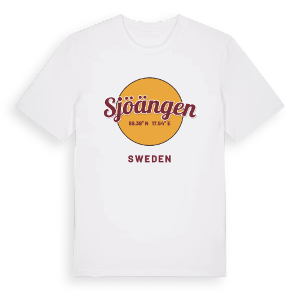 Sjöängen cirkel t-shirt – ekologisk bomull t-shirt från Pinshirt