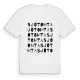 Sjötomta ordlek t-shirt