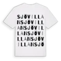 Sjövillan ordlek t-shirt