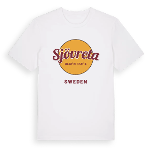 Sjövreta cirkel t-shirt – ekologisk bomull t-shirt från Pinshirt