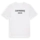 White t-shirt med Sjukyrkoberg i Sverige t-shirt