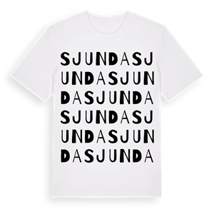 Sjunda ordlek t-shirt – ekologisk bomull t-shirt från Pinshirt