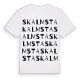Skalmsta ordlek t-shirt