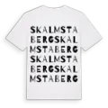 Skalmstaberg ordlek t-shirt