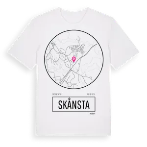 Skånsta t-shirt – ekologisk bomull t-shirt från Pinshirt