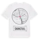 White t-shirt med Skanstull t-shirt
