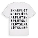 Skarplöt ordlek t-shirt