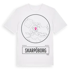 Skarpöborg t-shirt – ekologisk bomull t-shirt från Pinshirt