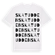 Skatudden ordlek t-shirt