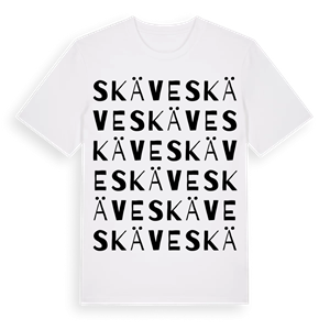 Skäve ordlek t-shirt – ekologisk bomull t-shirt från Pinshirt