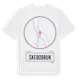 White t-shirt med Skebobruk t-shirt