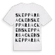 Skepparbacken ordlek t-shirt