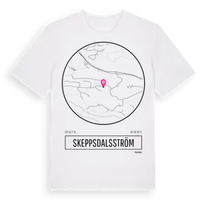 Skeppsdalsström t-shirt – ekologisk bomull t-shirt från Pinshirt