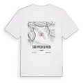Skeppsholmen karta t-shirt