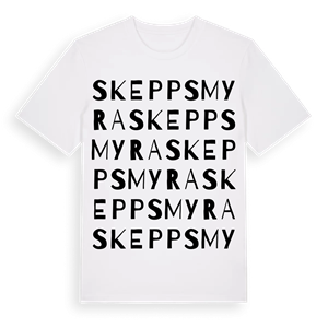Skeppsmyra ordlek t-shirt – ekologisk bomull t-shirt från Pinshirt