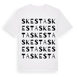 Skesta ordlek t-shirt – ekologisk bomull t-shirt från Pinshirt