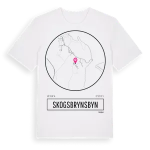 Skogsbrynsbyn t-shirt – ekologisk bomull t-shirt från Pinshirt