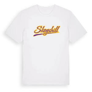 Skogshill baseball t-shirt – ekologisk bomull t-shirt från Pinshirt