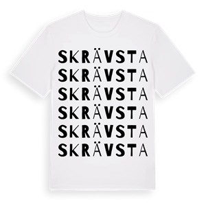 Skrävsta ordlek t-shirt – ekologisk bomull t-shirt från Pinshirt