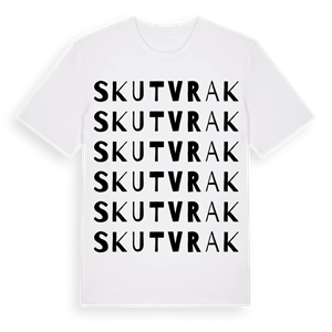Skutvrak ordlek t-shirt – ekologisk bomull t-shirt från Pinshirt