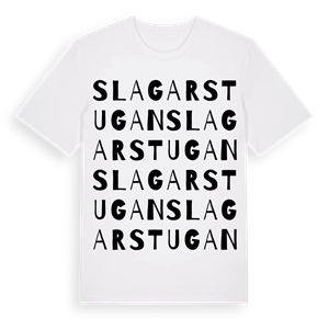 Slagarstugan ordlek t-shirt – ekologisk bomull t-shirt från Pinshirt