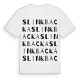 Slinkbacka ordlek t-shirt