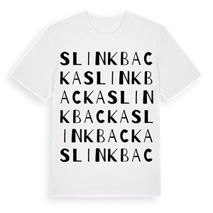 Slinkbacka ordlek t-shirt – ekologisk bomull t-shirt från Pinshirt