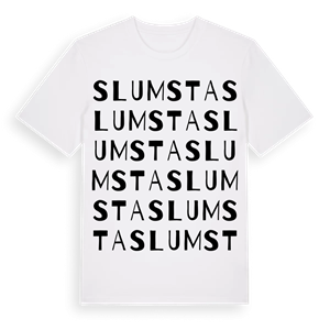 Slumsta ordlek t-shirt – ekologisk bomull t-shirt från Pinshirt