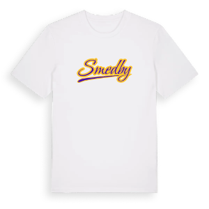 Smedby baseball t-shirt – ekologisk bomull t-shirt från Pinshirt
