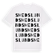 Smedslund ordlek t-shirt