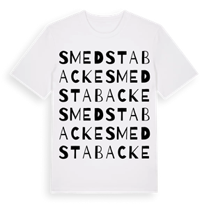 Smedsta backe ordlek t-shirt – ekologisk bomull t-shirt från Pinshirt