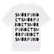 Smörpundet ordlek t-shirt