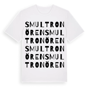 Smultronören ordlek t-shirt – ekologisk bomull t-shirt från Pinshirt