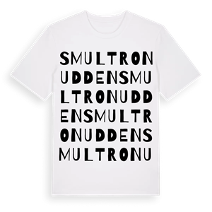 Smultronudden ordlek t-shirt – ekologisk bomull t-shirt från Pinshirt