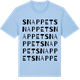 Blue Soul t-shirt med Snappet ordlek t-shirt