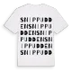 Snippudden ordlek t-shirt
