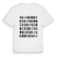 Snusnöden ordlek t-shirt
