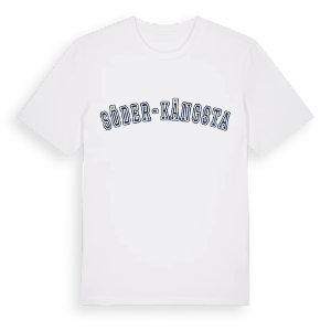 Söder-Kängsta college t-shirt – ekologisk bomull t-shirt från Pinshirt