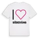 Jag älskar Söderäng t-shirt stort tryck