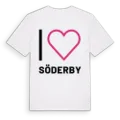 Jag älskar Söderby t-shirt stort tryck