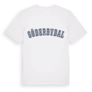 Söderbydal college t-shirt – ekologisk bomull t-shirt från Pinshirt